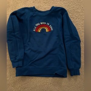 Crew Neck Sweatshirt - Hanna Anderson - Size 6-7